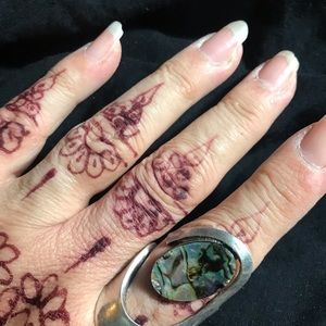 Costume Abalone ring